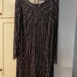 Aidan Mattox sequined dress